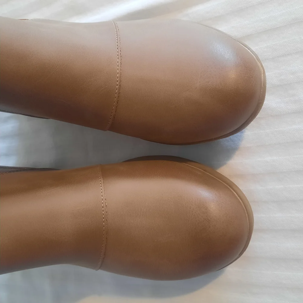 Women's Tan Ankle Boots Size 8.5